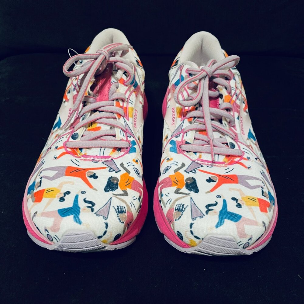 NEW Brooks Adrenaline GTS 21 Running Shoes Rare Colorway Womens 10 US 42 EUR - Picture 3 of 16